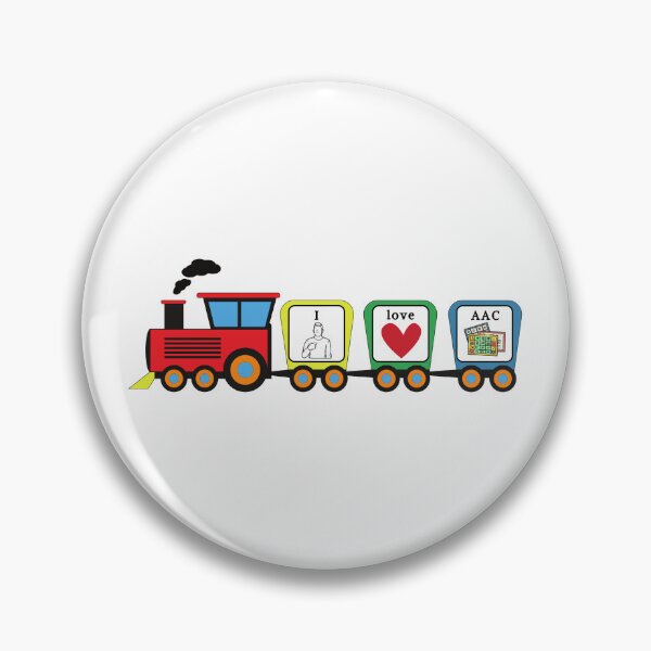 Item preview, AAC Train - SLP, SPED, OT, PT designed and sold by slpallday.