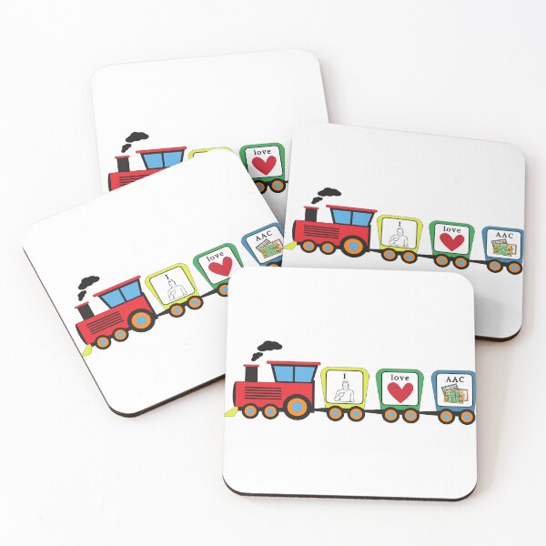 Item preview, AAC Train - SLP, SPED, OT, PT designed and sold by slpallday.