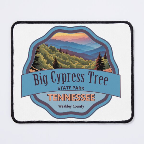 Item preview, Big Cypress Tree State Park, Weakley County, Tennessee designed and sold by Wanderful-roads.
