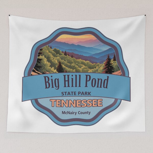 Item preview, Big Hill Pond State Park, McNairy County, Tennessee designed and sold by Wanderful-roads.