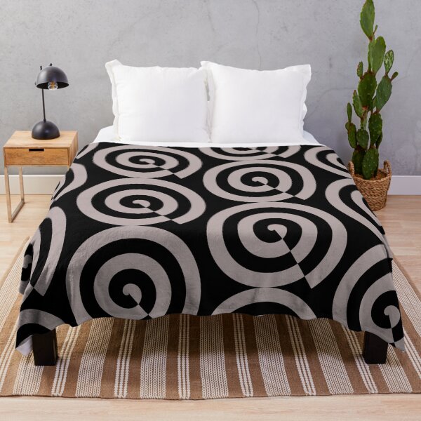 Item preview, Spiral RoseGray Pattern designed and sold by LoveWithYou.