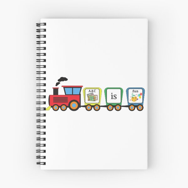 Item preview, AAC Train - SLP, SPED, OT, PT designed and sold by slpallday.