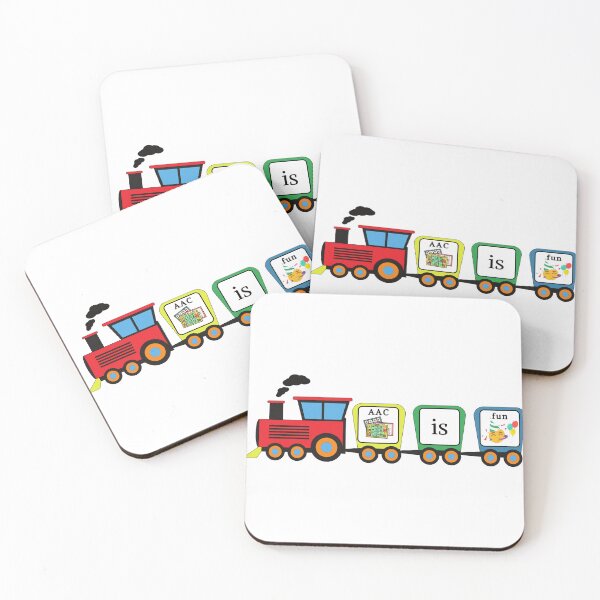 Item preview, AAC Train - SLP, SPED, OT, PT designed and sold by slpallday.