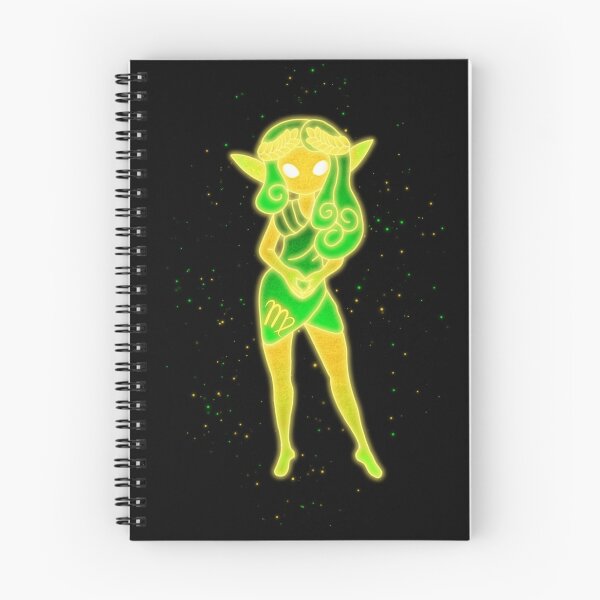 Item preview, Viriel the Virgo Zodiac Sprite | Glowing Astrology Art designed and sold by Little Ducky Studio.