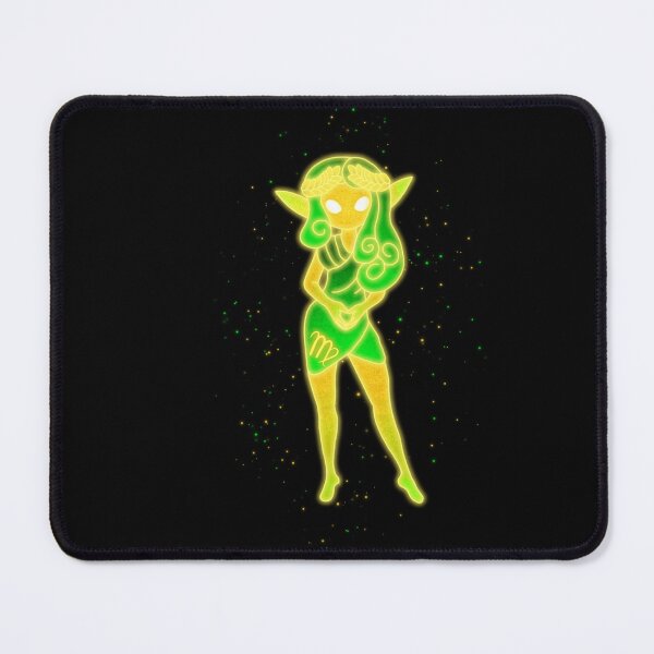 Item preview, Viriel the Virgo Zodiac Sprite | Glowing Astrology Art designed and sold by Little Ducky Studio.