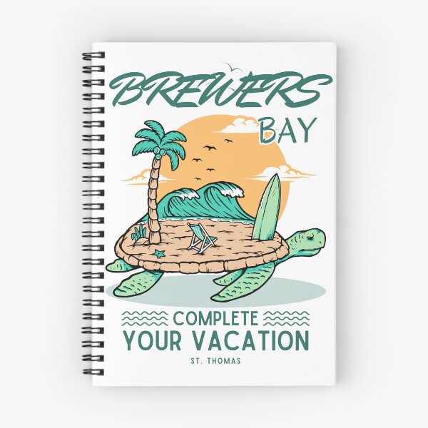 Item preview, Brewers Bay, St. Thomas designed and sold by NicMacTees.