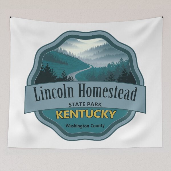 Item preview, Lincoln Homestead State Park, Washington County, Kentucky designed and sold by Wanderful-roads.