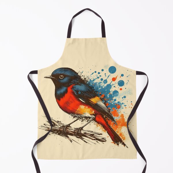Item preview, Painted Redstart 7 designed and sold by theAVIARY7.