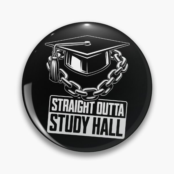 Item preview, Straight Outta Study Hall - Funny Graduation Gift designed and sold by KZbubble.