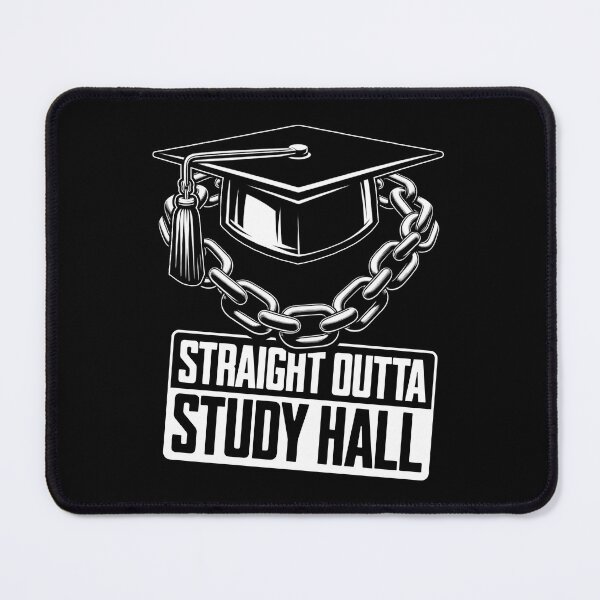Item preview, Straight Outta Study Hall - Funny Graduation Gift designed and sold by KZbubble.