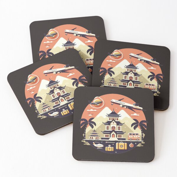 Item preview, wander lust  travel designed and sold by  Mudikeys.
