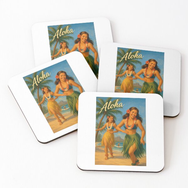 Item preview, Alohao Hawaii Travel Poster designed and sold by TeeARTHY.