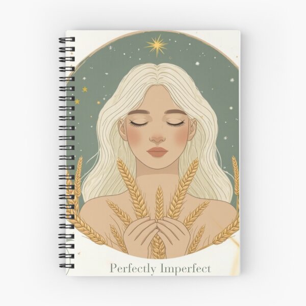 Item preview, Virgo Zodiac Art – Calm, Grounded & Gracefully Imperfect designed and sold by Edanurdonmez0.