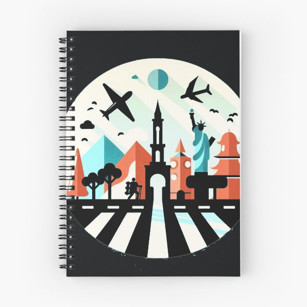 Item preview, travel modern simple art designed and sold by  Mudikeys.