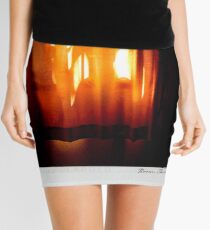 Curtain 2 Polaroïd Mini Skirt