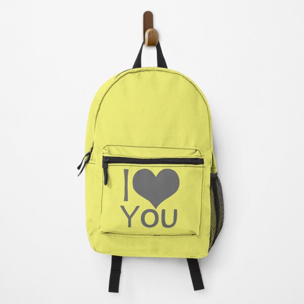 Item preview, I love you yellow designed and sold by ZiphGames.