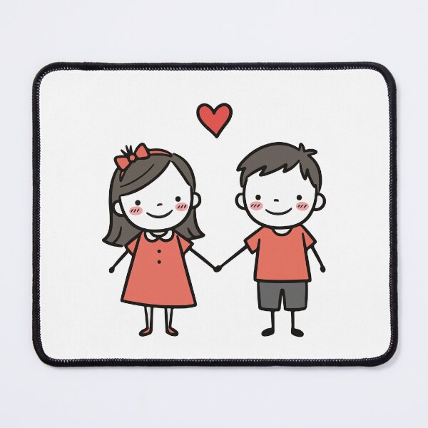 Item preview, Forever best friends in red designed and sold by KasiaRawska.