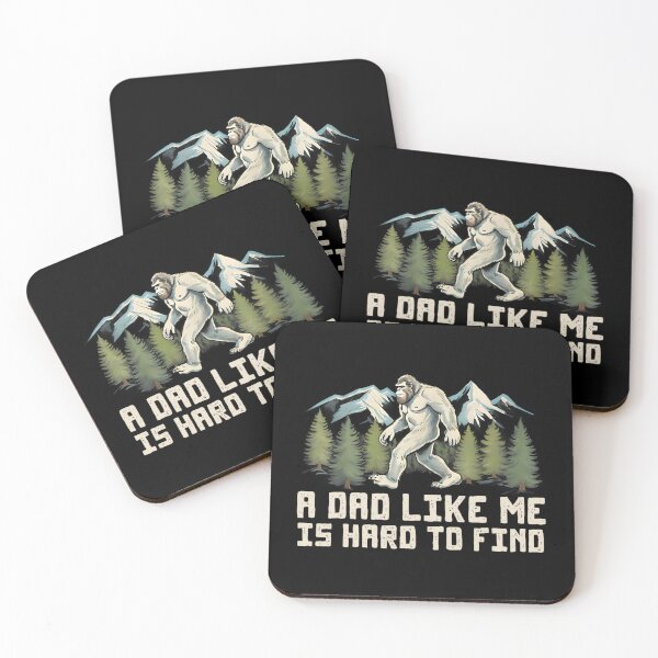 Item preview, A Dad Like Me Is Hard To Find Retro Bigfoot Dad Gear designed and sold by kawaiivsglitch.