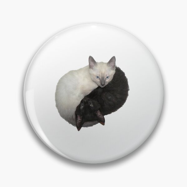 Item preview, Cat Yin and Yang designed and sold by MasynsMiniStore.