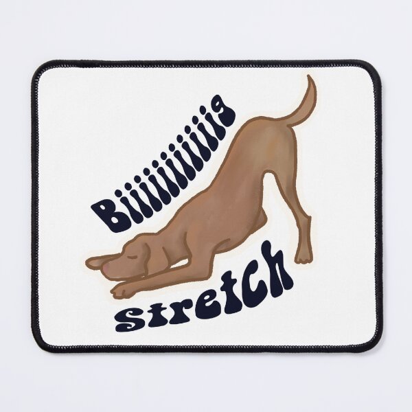Item preview, Big Stretch Dog Sticker designed and sold by MissNovaDog.