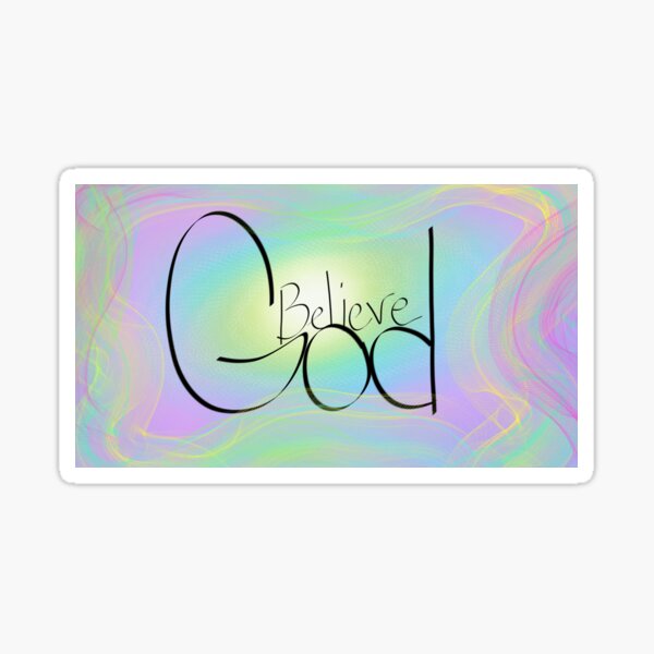 Item preview, Believe God designed and sold by Gina Deals Shop.