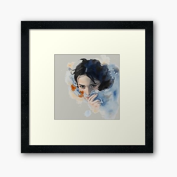 Item preview, abstract women face designed and sold by  Mudikeys.