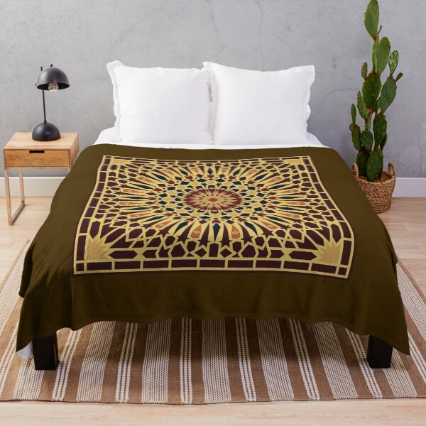 Item preview, The Brown Sun Geometric Pattern designed and sold by Tarjiart.