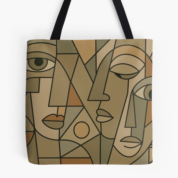 Item preview,  Minimal Cubist Faces designed and sold by PolinaMirralisa.