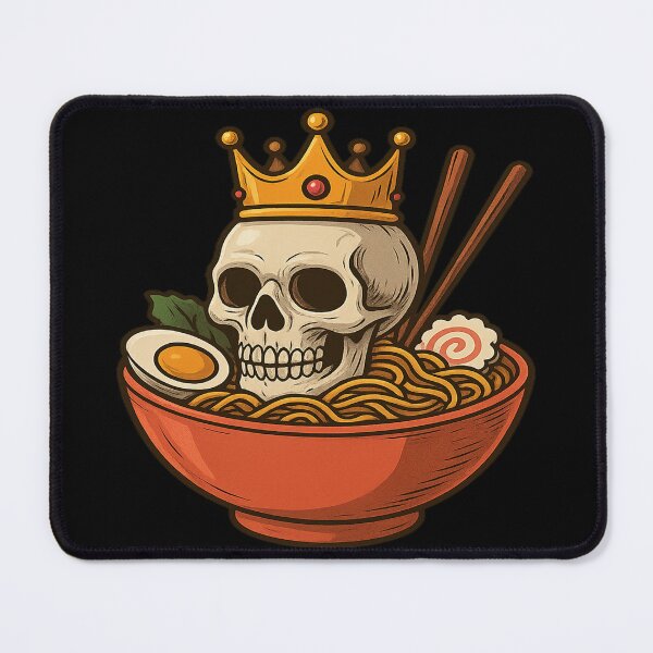 Item preview, Royal Skull in Ramen designed and sold by LaNadaYFundante.