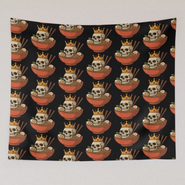 Item preview, Royal Skull in Ramen designed and sold by LaNadaYFundante.