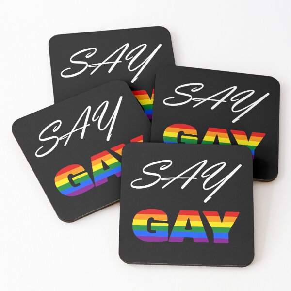 Item preview, Say Gay Florida - Bold Pride Protest Art | Defiant LGBTQ+ Streetwear, Anti-HB 1557 Stickers & Rainbow Resilience Accessories designed and sold by RevolutionToday.