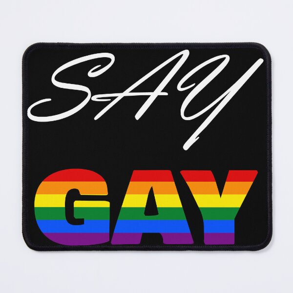 Item preview, Say Gay Florida - Bold Pride Protest Art | Defiant LGBTQ+ Streetwear, Anti-HB 1557 Stickers & Rainbow Resilience Accessories designed and sold by RevolutionToday.