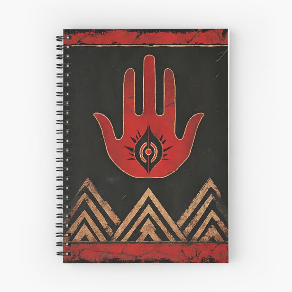 Item preview, Red Eye Hand Pattern designed and sold by daila70.
