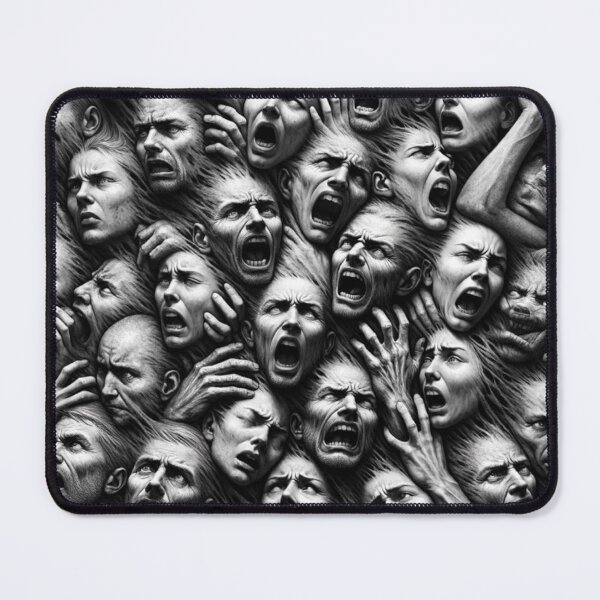 Item preview, The Pain of Humanity designed and sold by AlexCasati.