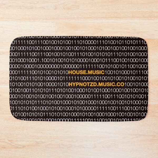 Item preview, HOUSE.MUSIC Binary Code | HYPNOTZD MUSIC CO. Brazilian Electronic Label Design designed and sold by paulo silveira.