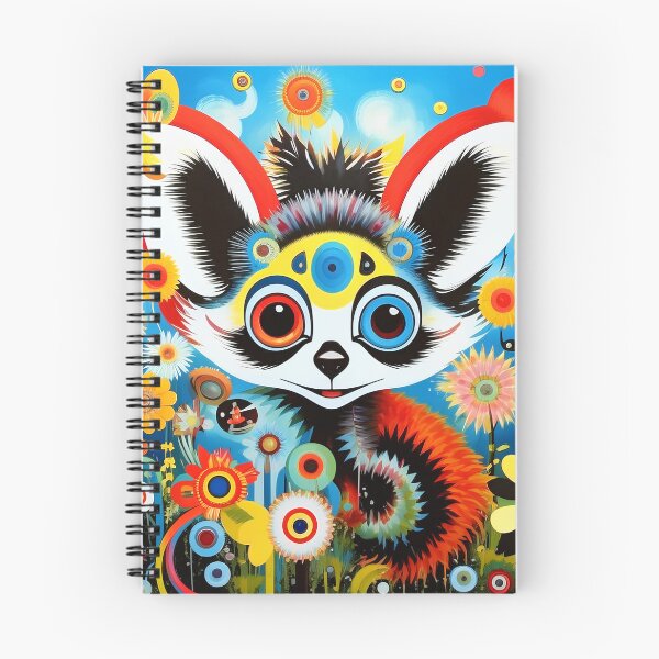 Item preview, Adorable lemur in a mysterious forest. designed and sold by Natalia-Vlad.