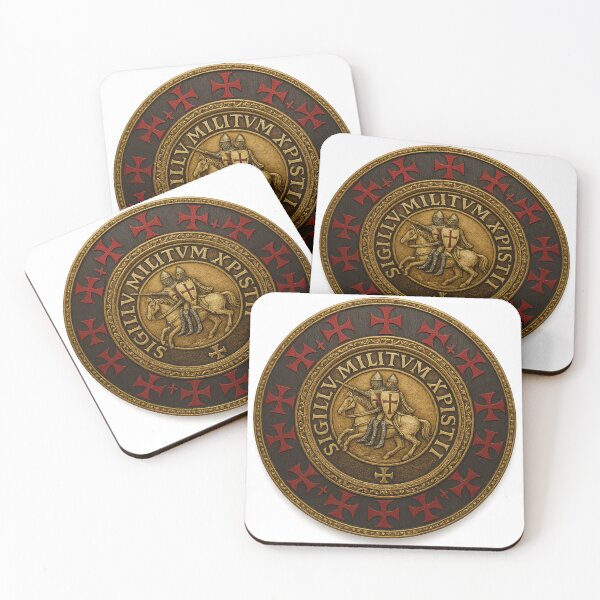 Item preview, Templar Knights Seal designed and sold by historyandmore.
