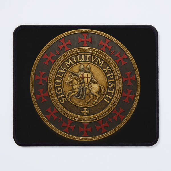 Item preview, Templar Knights Seal designed and sold by historyandmore.
