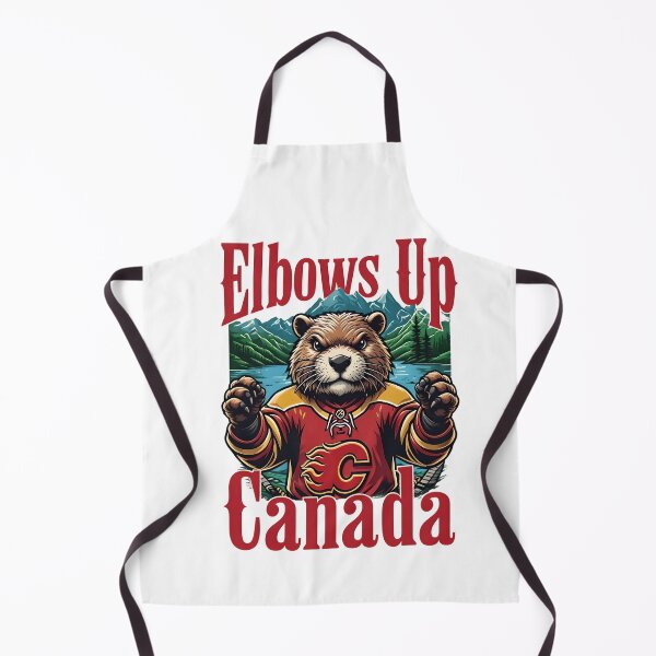 Item preview, ELBOWS UP CANADA - Calgary Flames designed and sold by Flowercita.