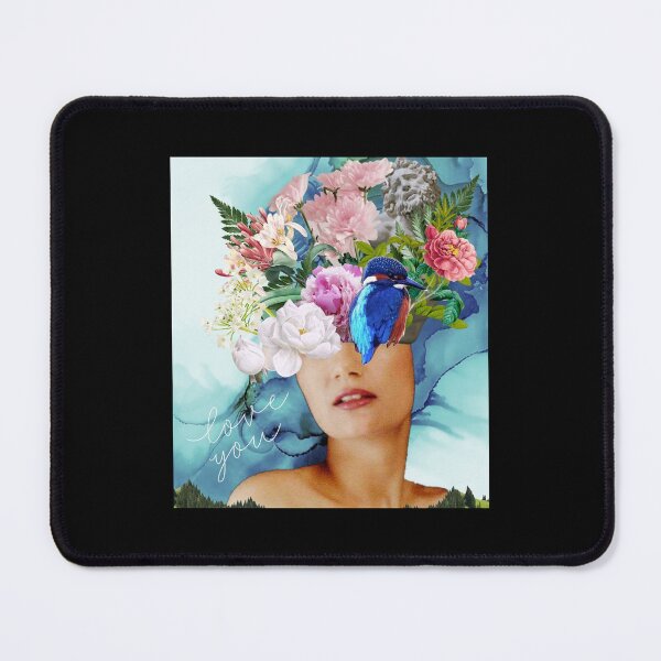 Item preview, POP ART, COLLAGE, FACE, PHOTO, COLOURFUL, FLORAL designed and sold by AASparksDesigns.
