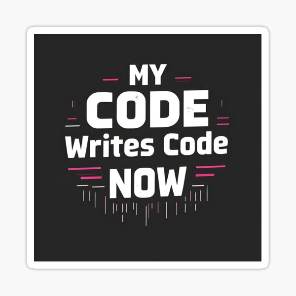 Item preview, My Code Writes Code Now Techcore Tee designed and sold by ByteTrends.