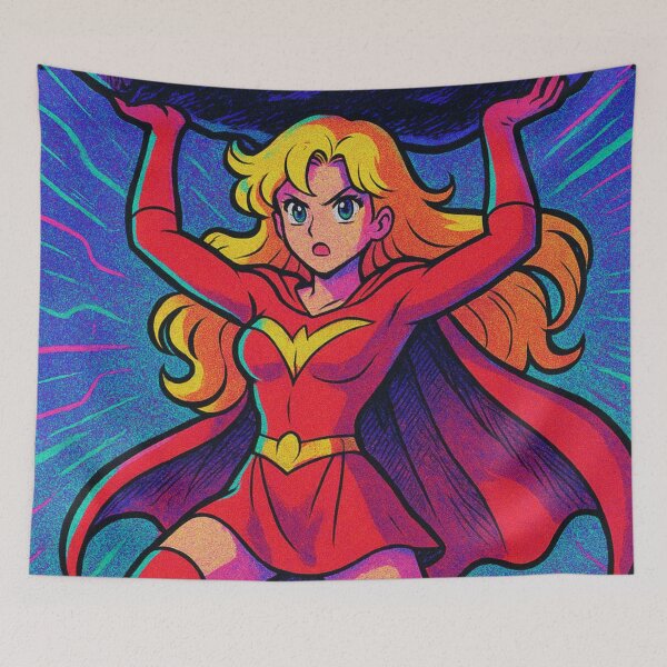 Item preview, Cosmic Force Super Heroine designed and sold by JonelleTshirts.