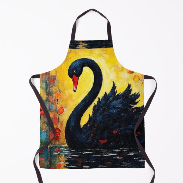 Item preview, Black Swan with flowers designed and sold by KLDprods.