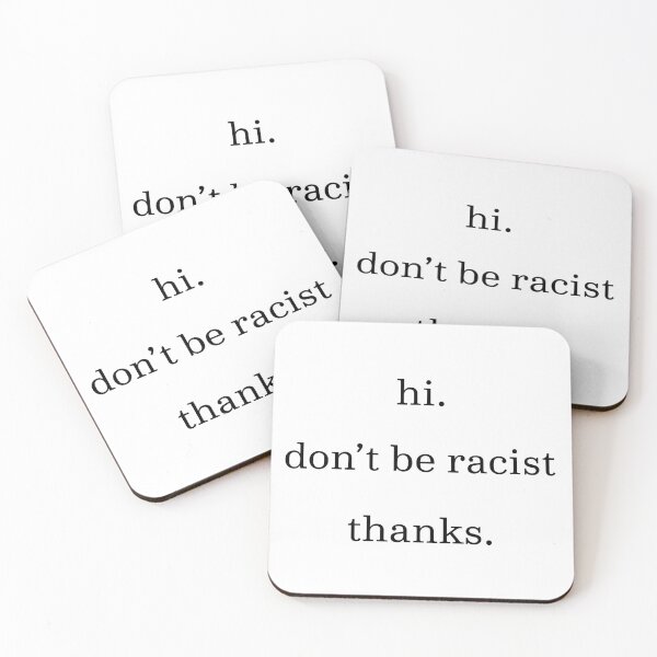 Item preview, Don’t Be Racist - Bold Anti-Discrimination Design | Rally-Ready Protest Apparel, Durable Ally Stickers & Social Justice Essentials designed and sold by RevolutionToday.