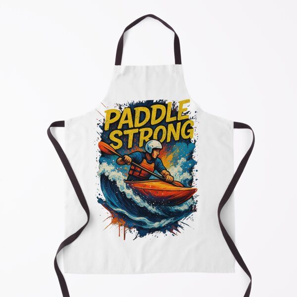 Item preview, Paddle Strong – Motivational Whitewater Kayaking Art > Start with keywords designed and sold by JenniferCreaArte .