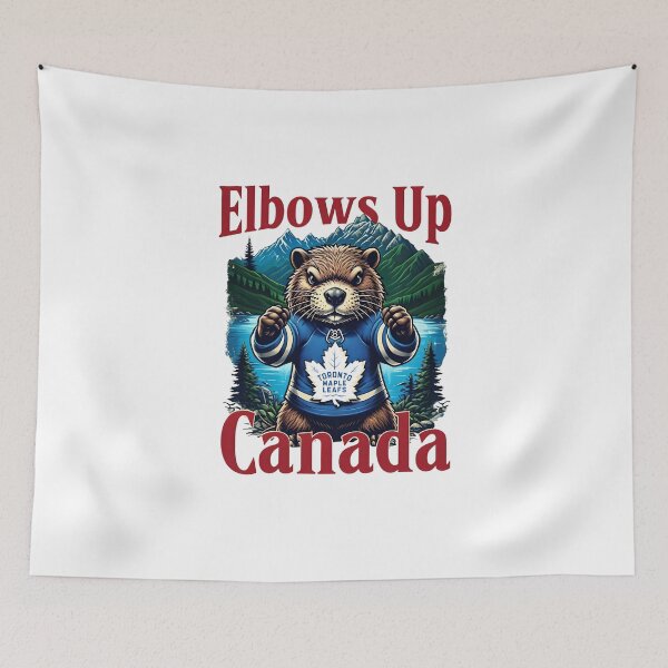 Item preview, ELBOWS UP CANADA - Toronto Maple Leafs designed and sold by Flowercita.