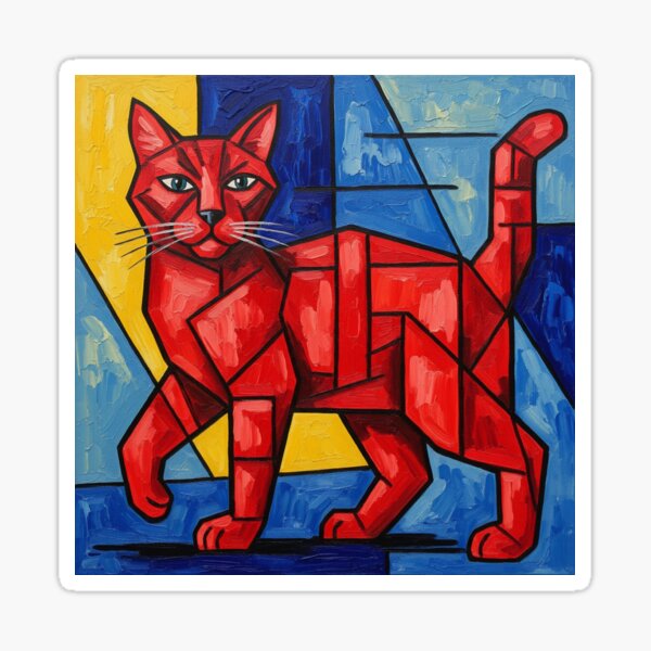 Artikel-Vorschau von Wunderbare rote Katze (Version 2), designt und verkauft von MrBeelzebub.