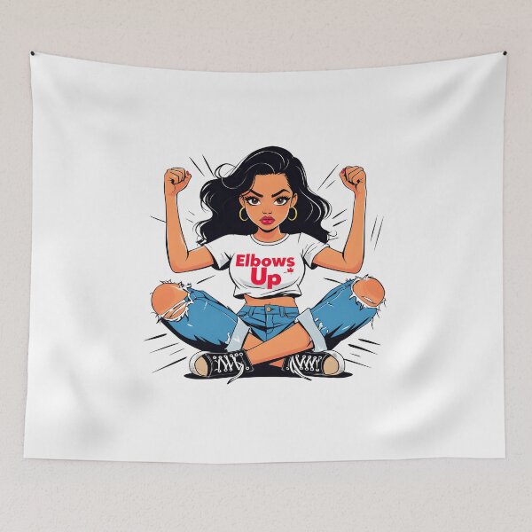 Item preview, Elbows Up  designed and sold by Flowercita.