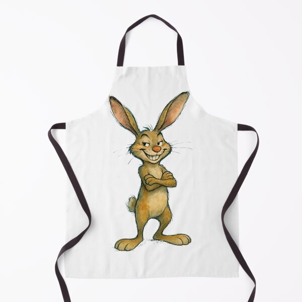 Artikelvorschau, Frecher Cartoon-Hase mit Haltung entworfen und verkauft von 良心創作.