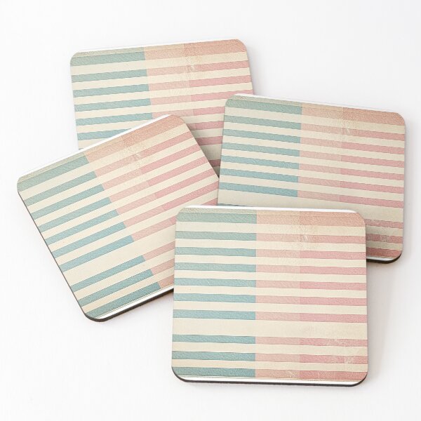 Item preview, Vintage Pastel Horizontal Stripes 4 designed and sold by SparroCreative.